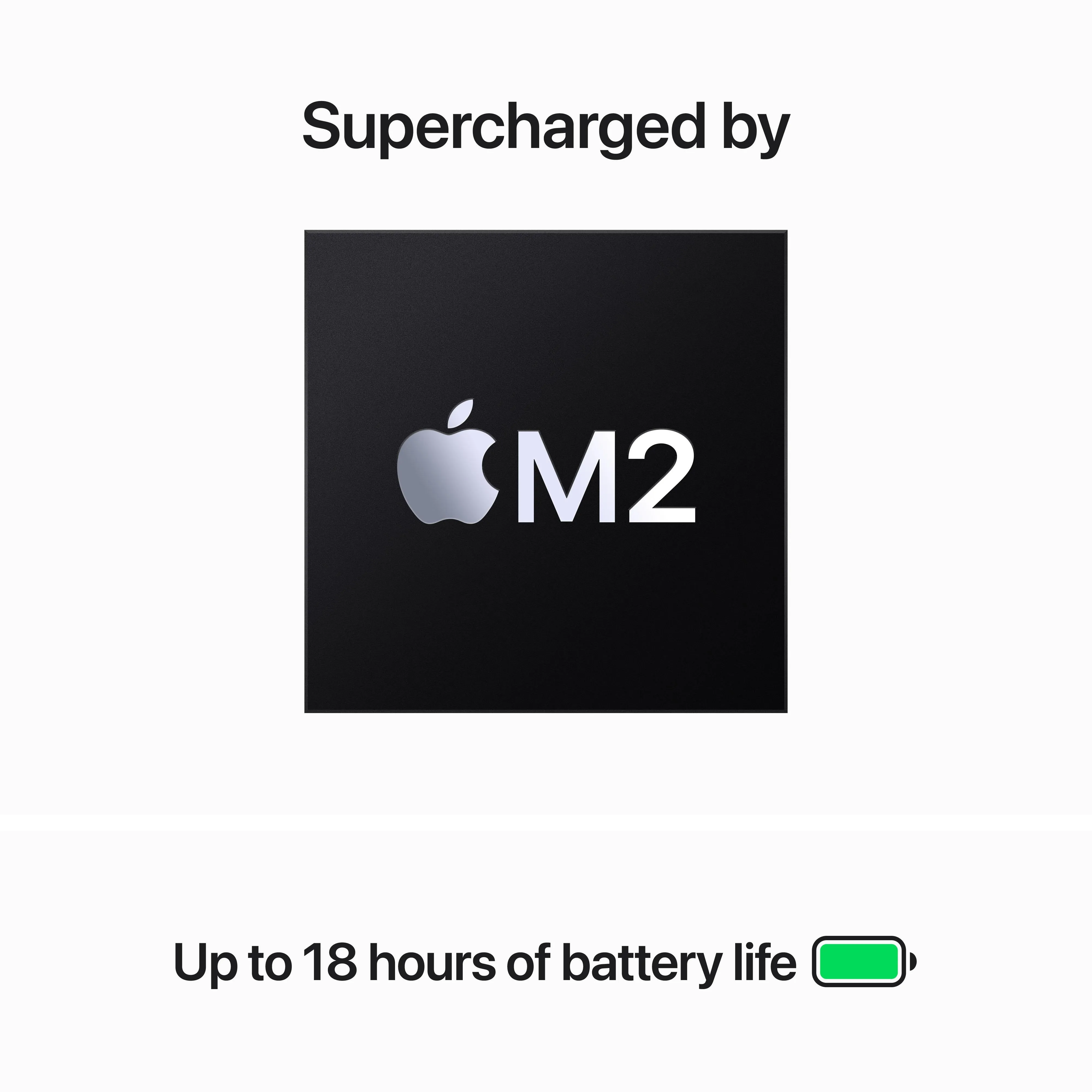 15-inch MacBook Air: Apple M2 chip with 8-core CPU and 10-core GPU, 256GB SSD - Space Grey