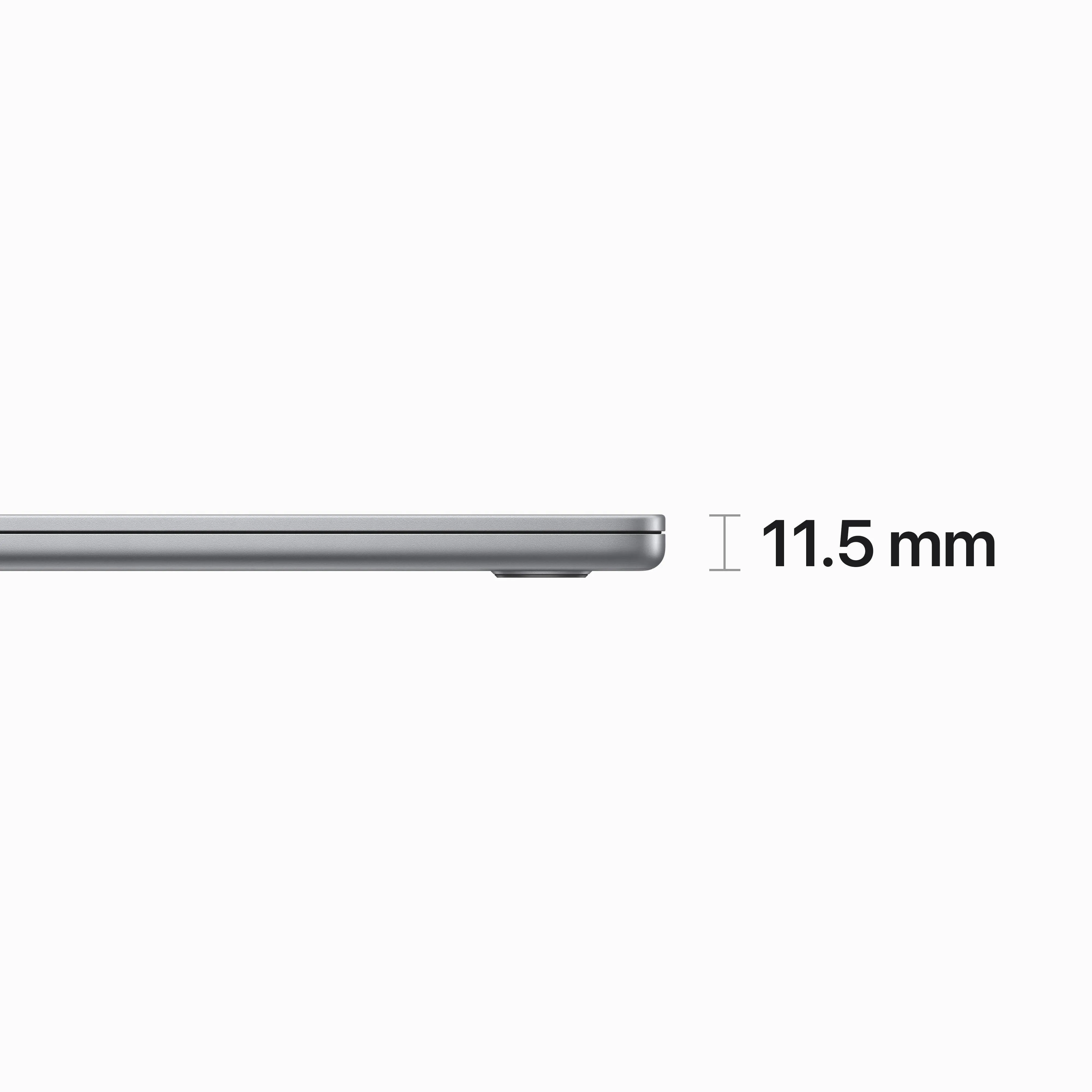 15-inch MacBook Air: Apple M2 chip with 8-core CPU and 10-core GPU, 256GB SSD - Space Grey