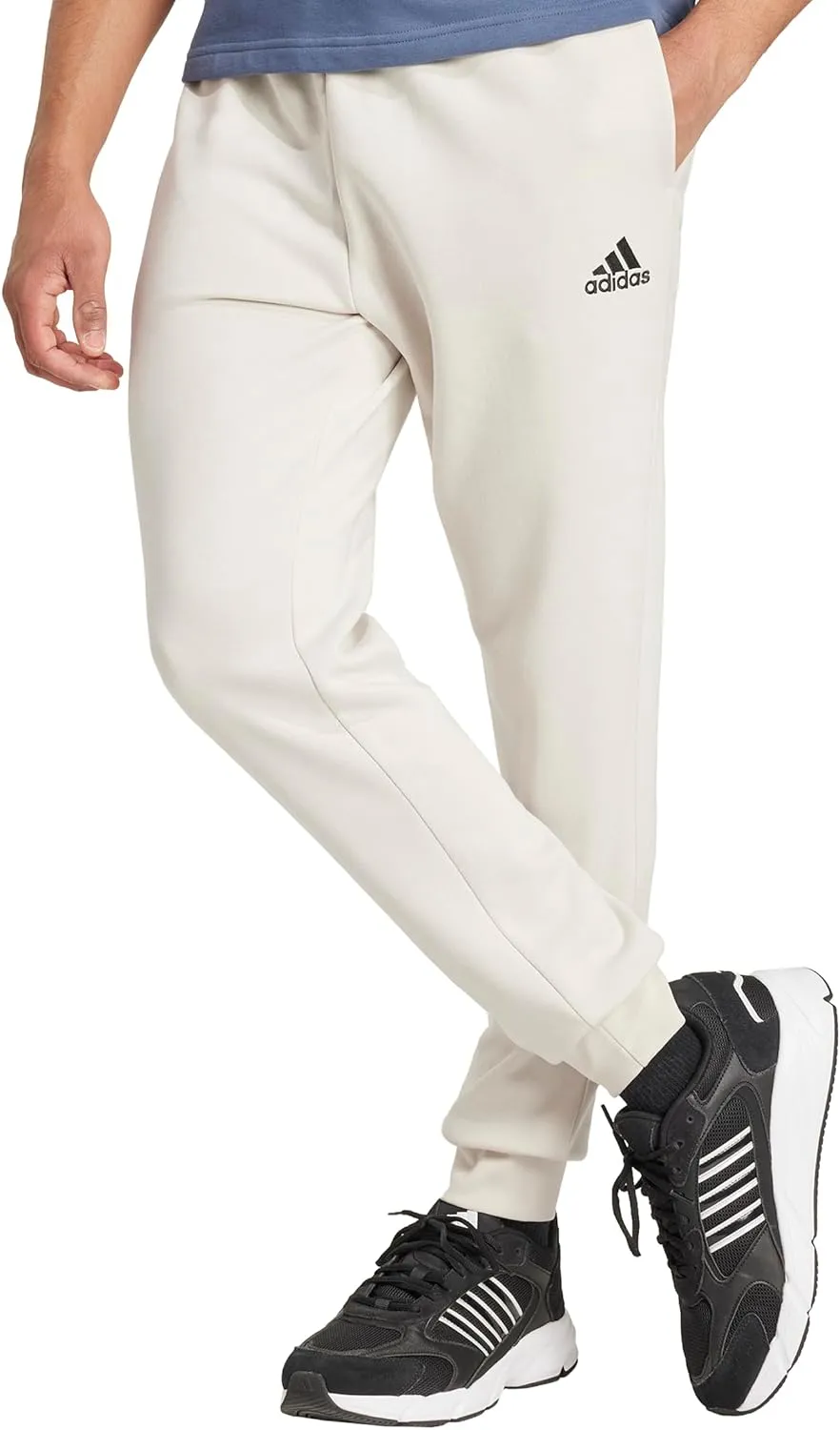 adidas Men's Essentials Fleece Regular Tapered Pants