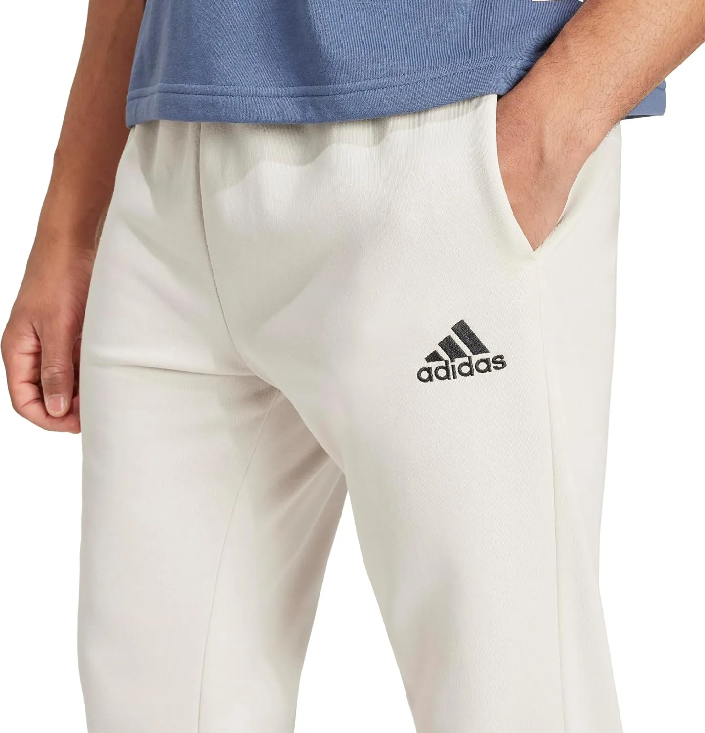 adidas Men's Essentials Fleece Regular Tapered Pants