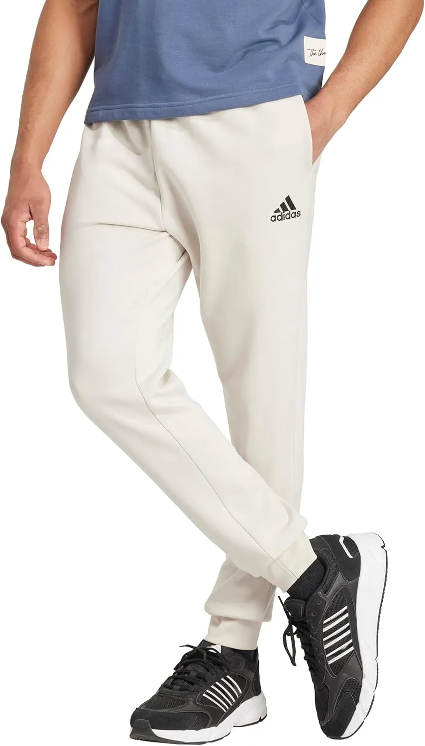 adidas Men's Essentials Fleece Regular Tapered Pants
