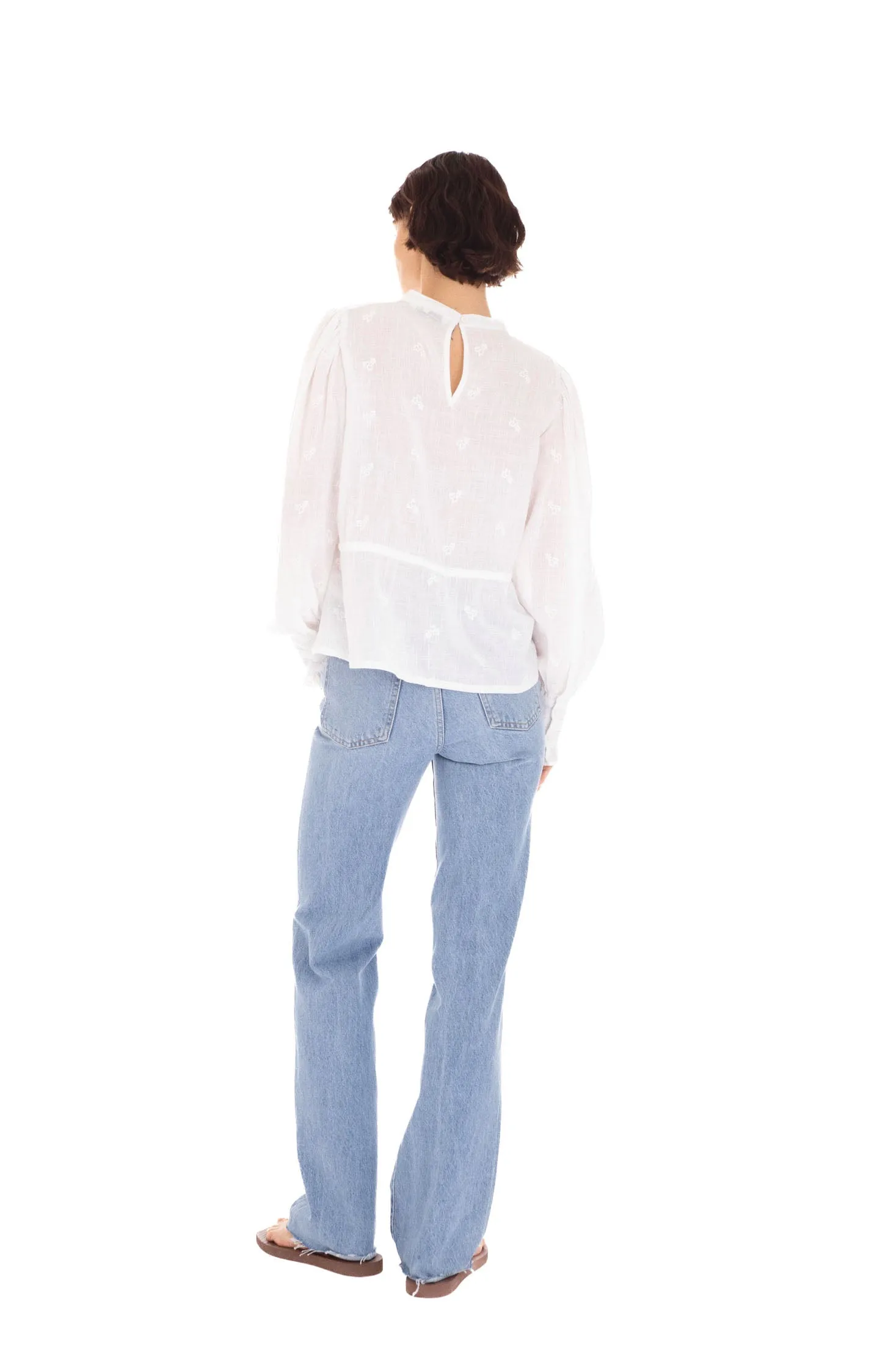 Catalina Blouse - White