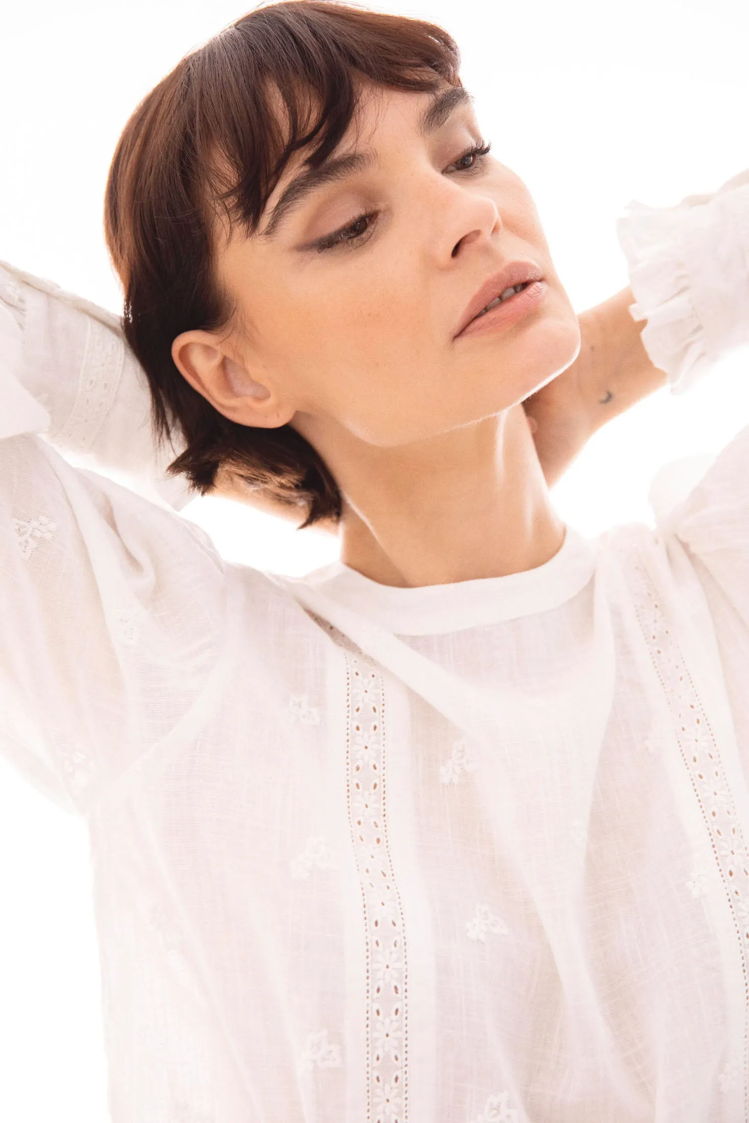 Catalina Blouse - White