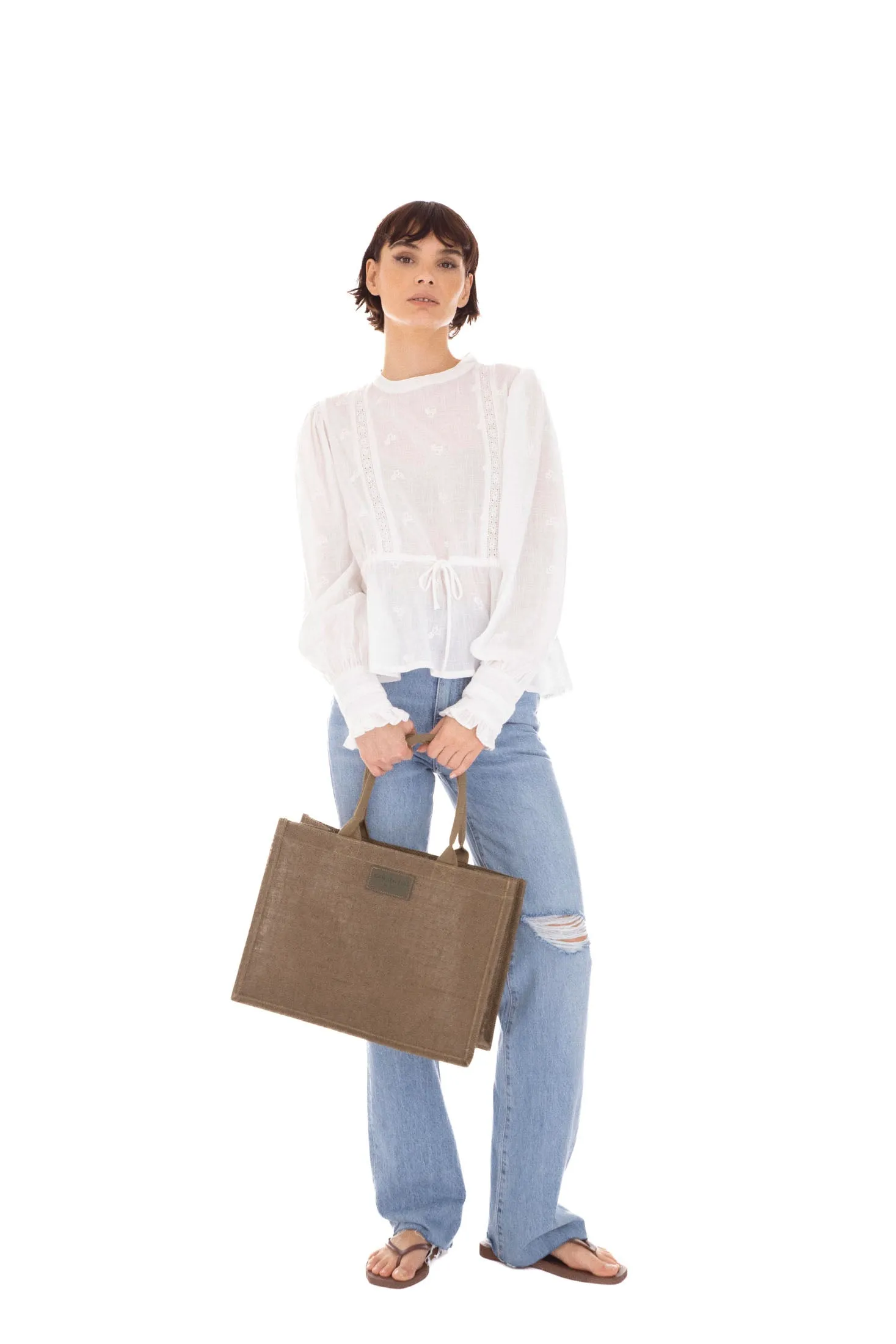 Catalina Blouse - White