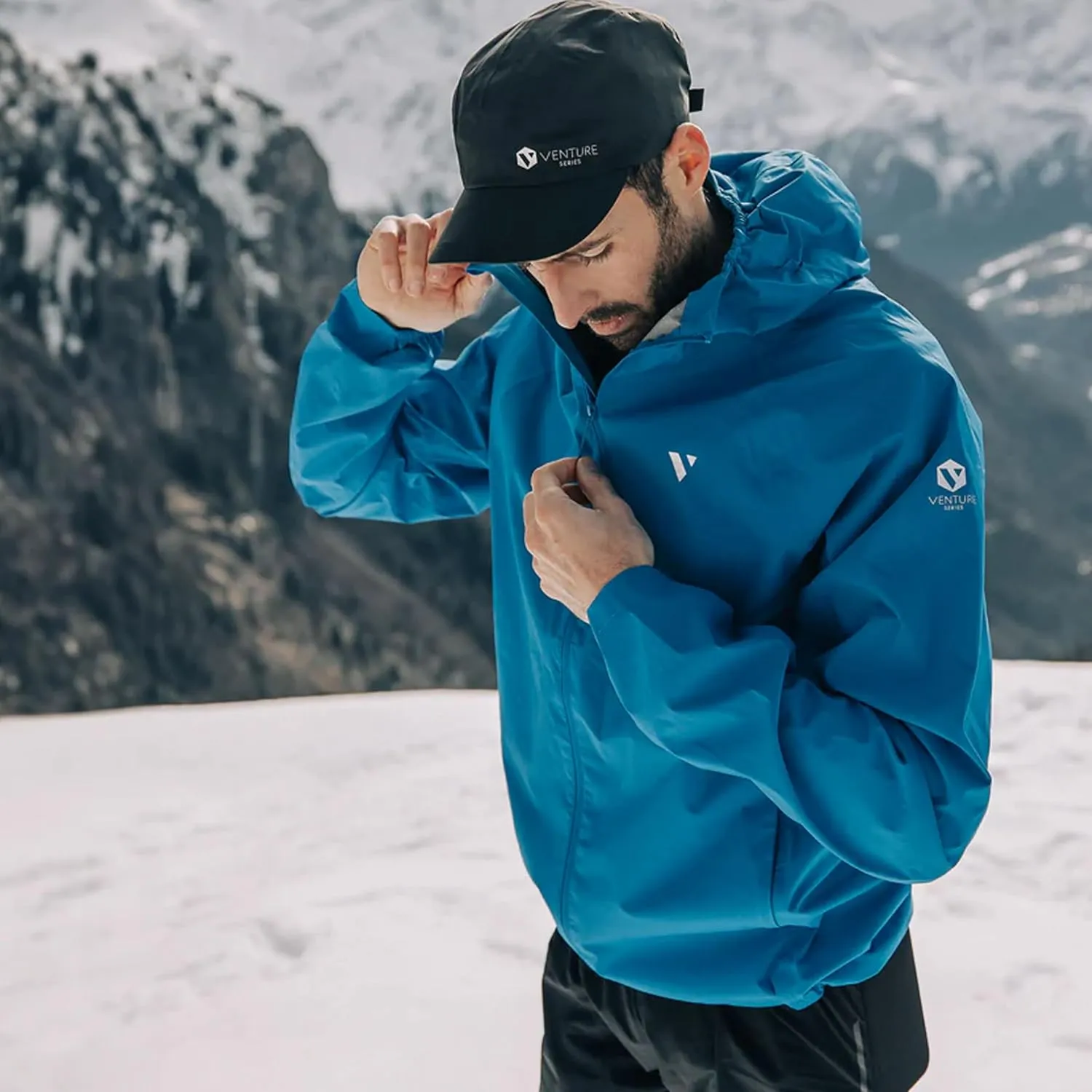 Mac in a Sac Ultralite Mens Running Jacket - Highly Waterproof 8,000mm & Breathable 16,000mm - Lightweight - Fully Tape Seams