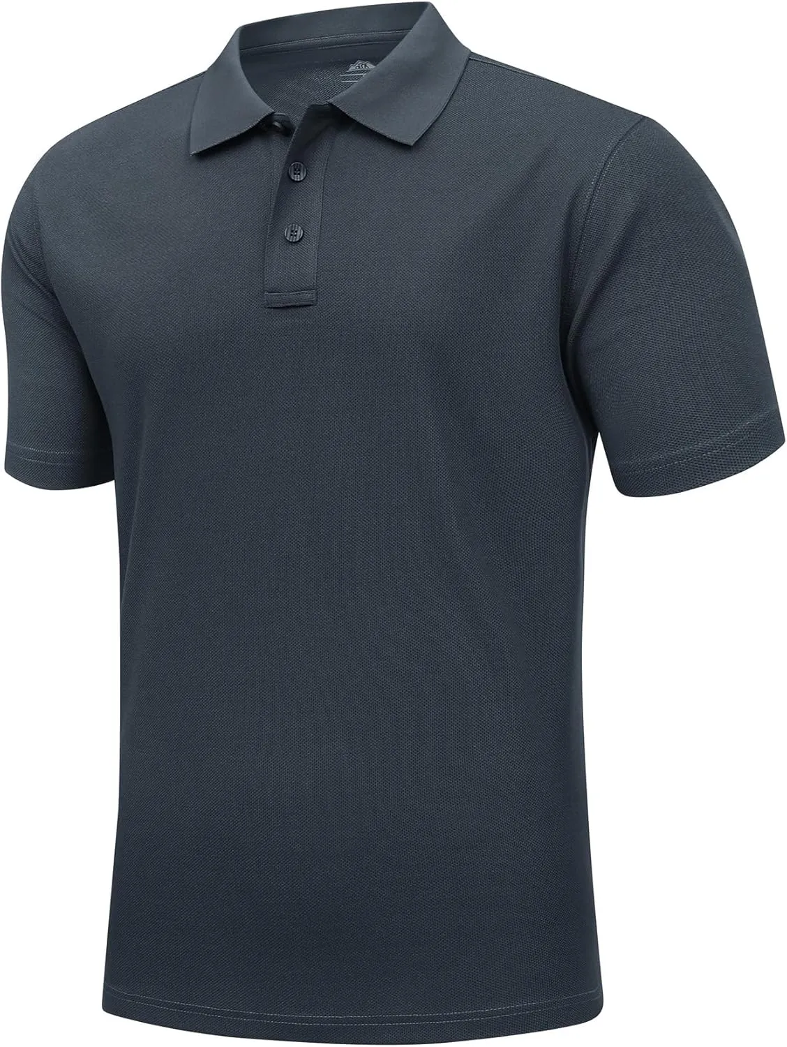 MOERDENG Men's Golf Polo Shirt Regular-fit Quick-Dry Performance Tactical Shirts Short and Long Sleeve Jersey Tennis Shirt