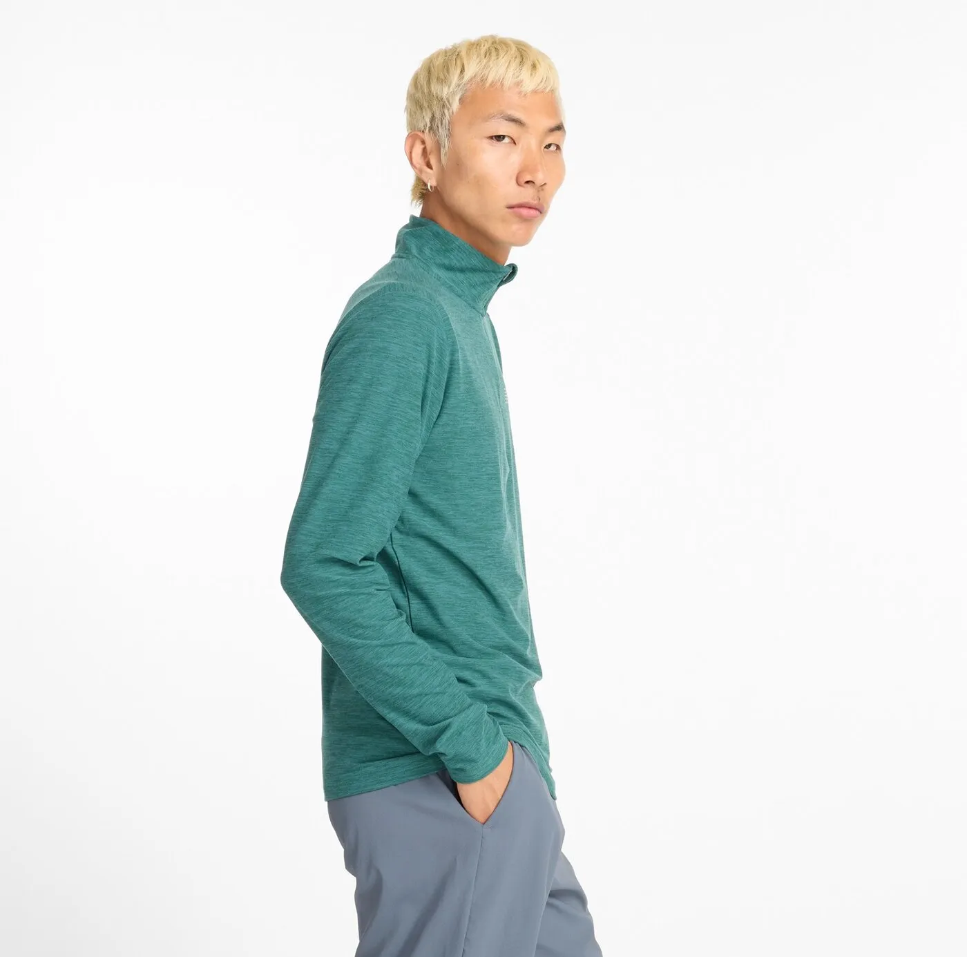 NEW BALANCE Space Dye 1/4 Zip
