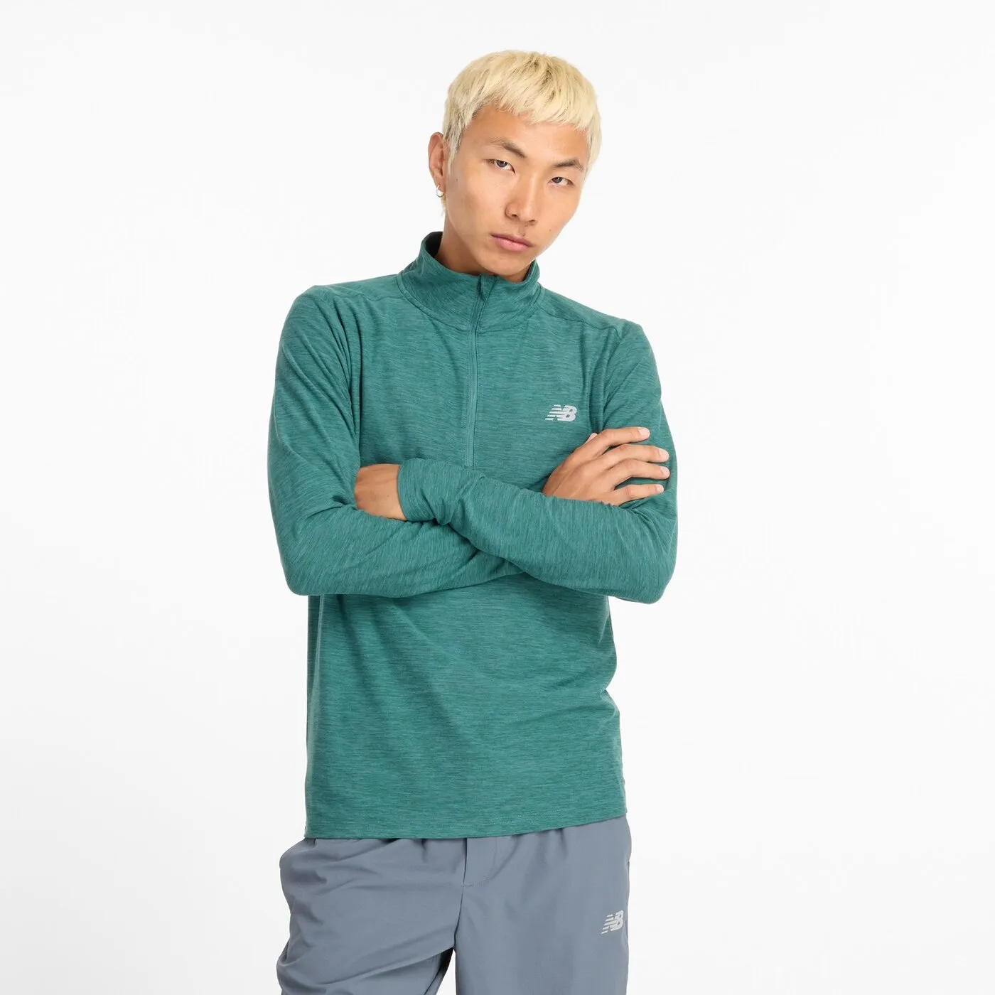 NEW BALANCE Space Dye 1/4 Zip