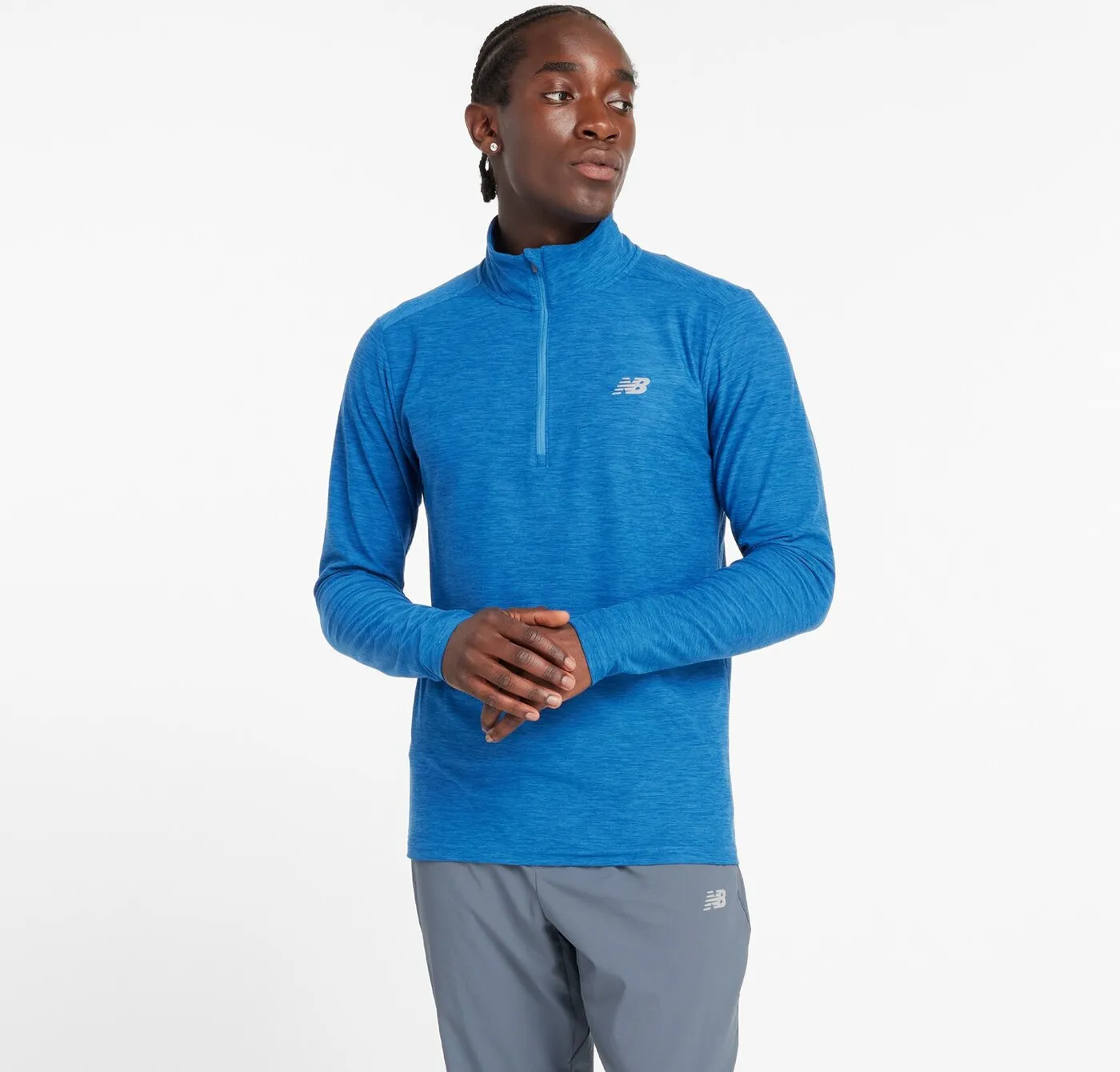 NEW BALANCE Space Dye 1/4 Zip