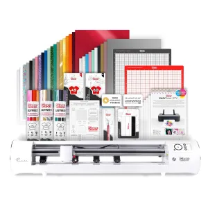 Siser Romeo Essential Bundle - 24" Professional Cutting Machine for Vinyl, Paper, and More  WiFi Compatible with Windows & Mac - Includes Leonardo Design Studio Software, Roll Holder Accessory