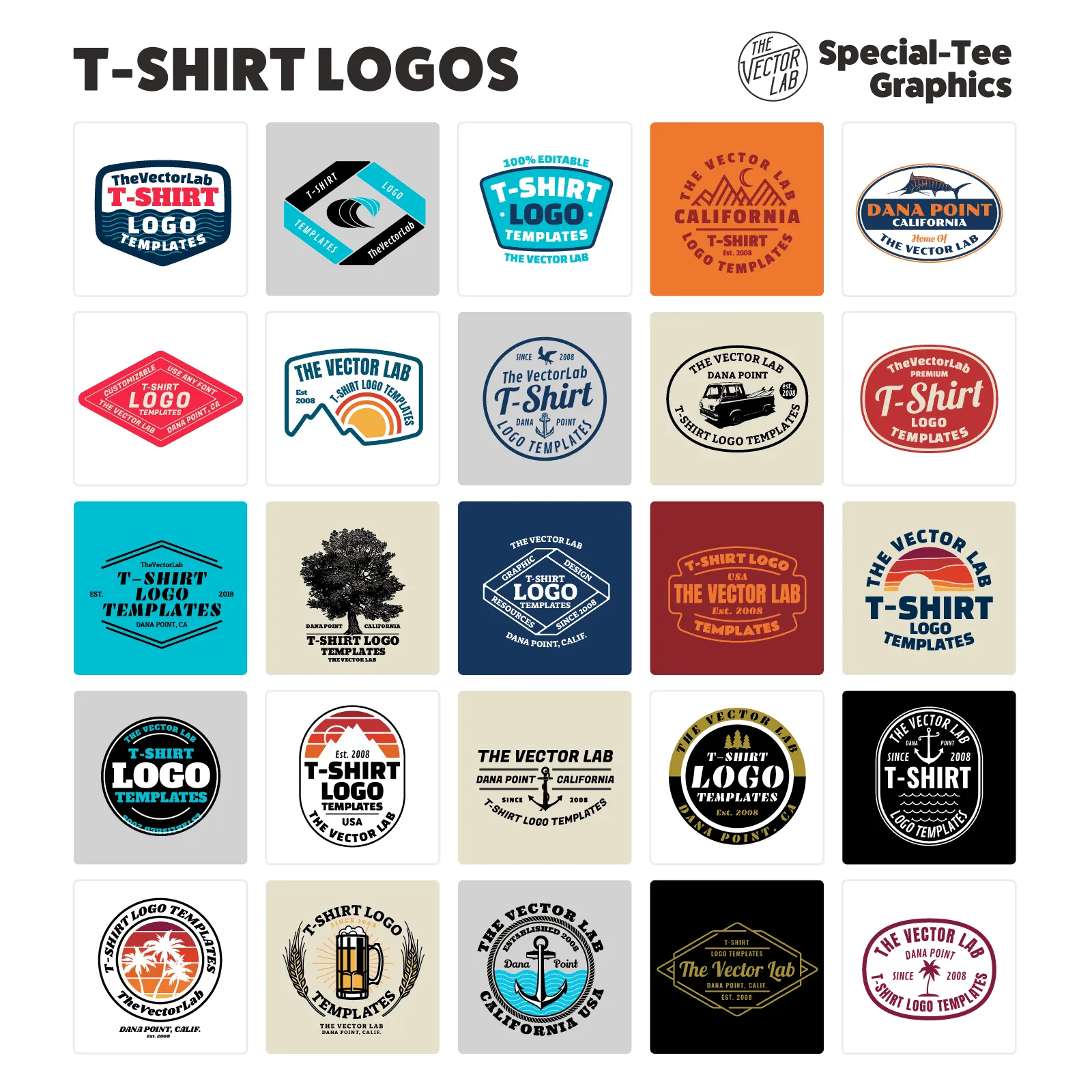 T-Shirt Logo Templates