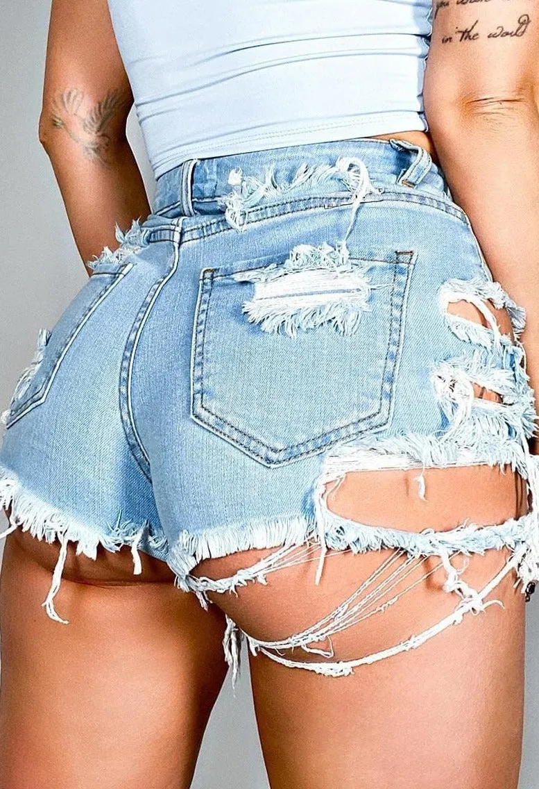 Tuffy Push Up  Denim Shorts